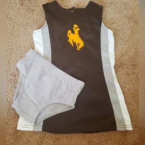 Wyoming Cowboys Cheerleader Costume 3T